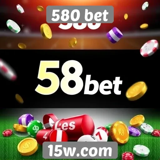 Variedade de jogos disponíveis na plataforma 580 bet